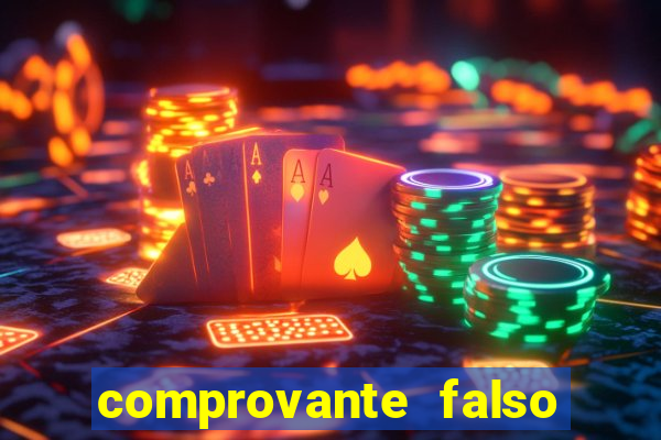 comprovante falso de 50 reais